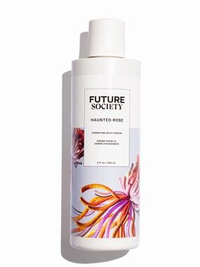 Future Society HAUNTED ROSE HYDRATING BODY CREAM 8oz BRAND NEW/SEALED